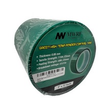 Load image into Gallery viewer, Green High Temp Powder Coating Tapes