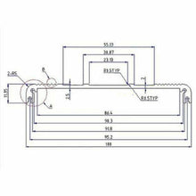 Load image into Gallery viewer, 3.94" x 3.94" x 1.97" Aluminum PCB Box