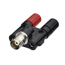 Load image into Gallery viewer, BNC Female to Dual Banana Female Connector
