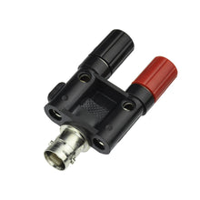 Load image into Gallery viewer, BNC Female to Dual Banana Female Connector
