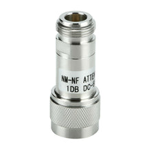 Load image into Gallery viewer, N Male to N Female Attenuator 2 W 6 GHz 1 - 30 db
