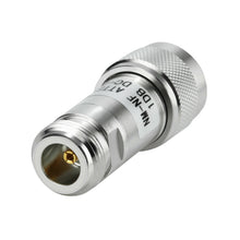 Load image into Gallery viewer, N Male to N Female Attenuator 2 W 6 GHz 1 - 30 db
