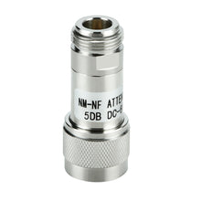 Load image into Gallery viewer, N Male to N Female Attenuator 2 W 6 GHz 1 - 30 db
