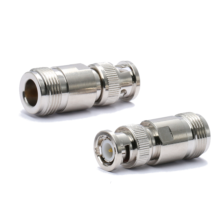 2-Pack BNC Male to N Female Connector