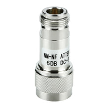 Load image into Gallery viewer, N Male to N Female Attenuator 2 W 6 GHz 1 - 30 db
